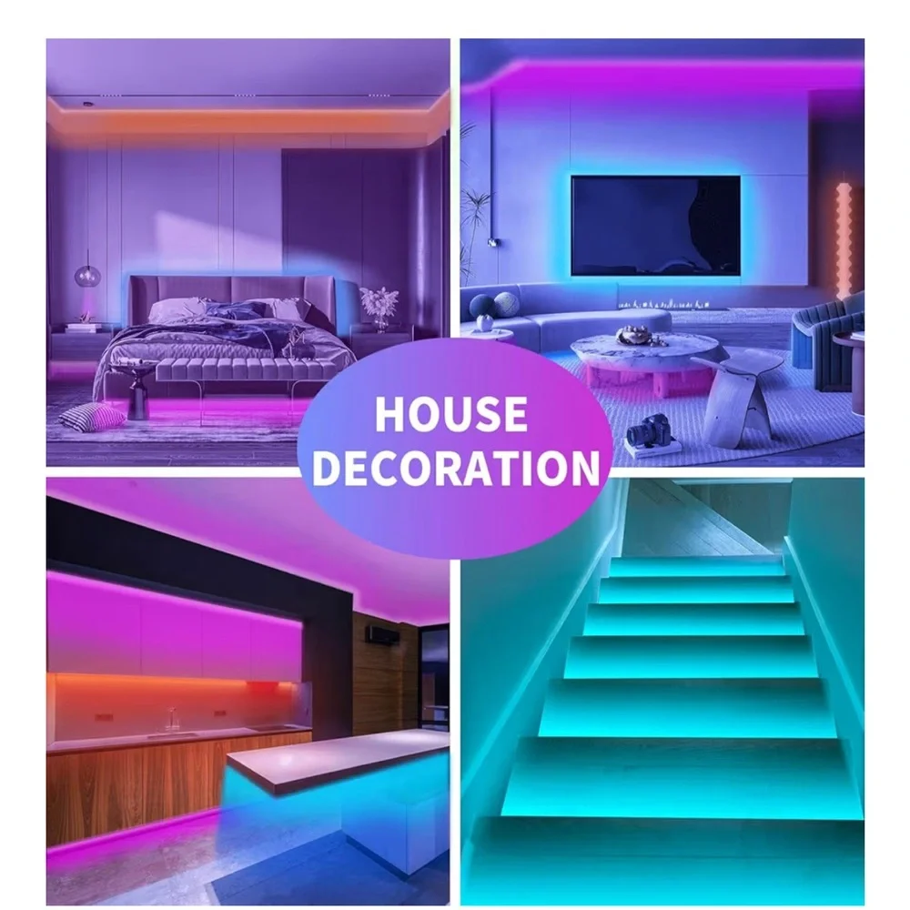 KSIPZE RGB LED Strip Light - Multicolor